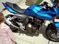 My 2005 Kawasaki Z750S Running w/ Muzzy Exhaust