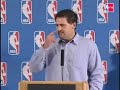 Mark Cuban crying at Nowitzki\