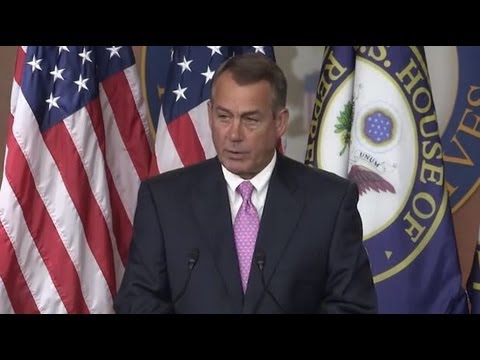 obama jobs - At his weekly press briefing today, House Speaker John Boehner (R-OH) said the president's misguided policies - from his national energy tax that will make e...