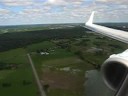 Landing in Ottawa, Canada - Air Canada - Embraer 190