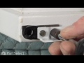 Refrigerator Repair - Replacing the Door Closing Cam (GE Part# WR2X4901)