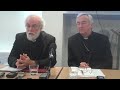 More Rowan Williams at Apostolic Constitution press conference