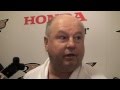 Bruce Boudreau gives his thoughts on the Kings-Blue Jackets Clock Situation