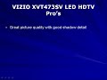 Click here to watch this video Vizio xvt473sv Review