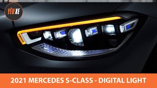 Tìm hiểu hệ thống đèn chiếu sáng thông minh và hỗ trợ lùi trên S Class 2021