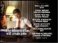 Clinton \"Economic Plan\" 1992 Ad