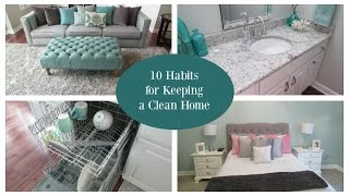10 Habits for Keeping a Clean House