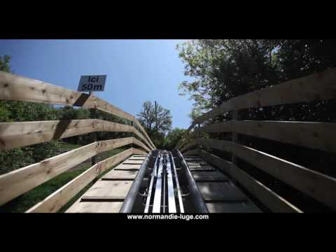 Viaduc de la Souleuvre Normandie Luge