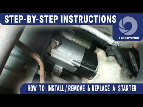 How to Remove & Replace a Starter