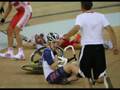 2008 OLYMPIC BLOOPER OMG! A heavy crash during women's point