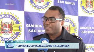 MORADORES COM SENSAÇÃO DE INSEGURANÇA