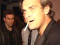 Robbie Williams arriving on Club Villa - June 2008