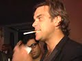 Robbie Williams arriving on Club Villa - June 2008