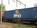 Trein machinist toeterd/ Ludmilla Diesel locomotive