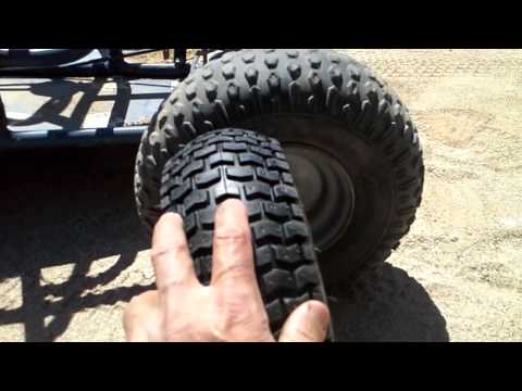 how to fit kart tyres