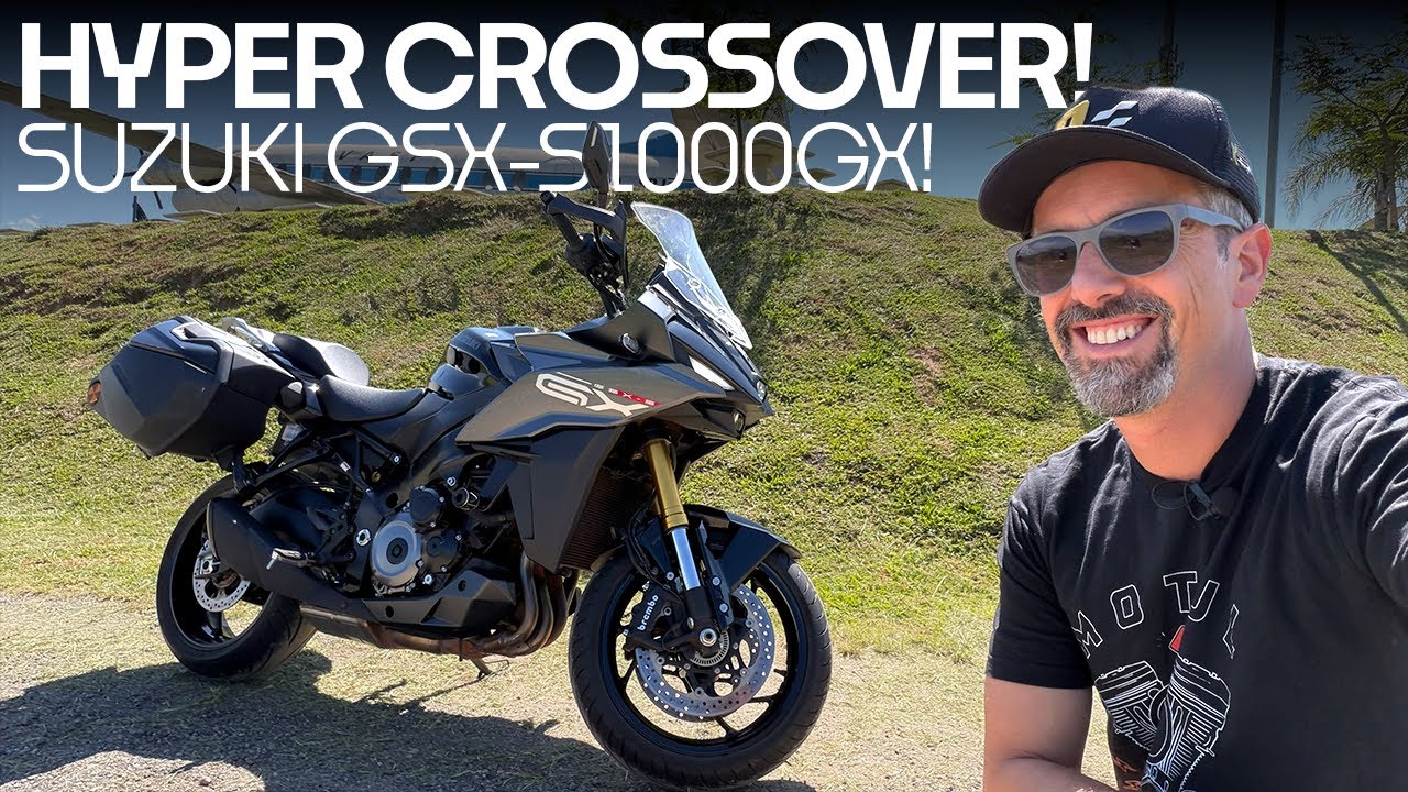 CANHÃO MULTIFUNCIONAL: Suzuki GSX-S1000GX é MUITA moto
