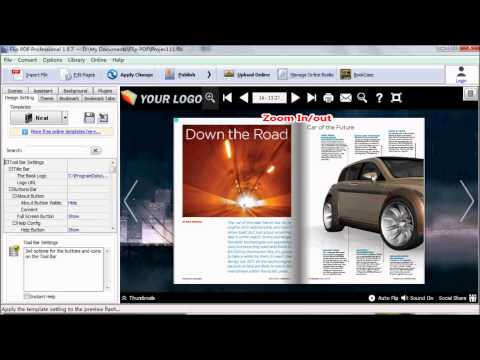 How to share flipbook via email with Flip PDF Pro