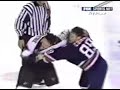 Daniel Briere vs Mike Comrie(Fight)