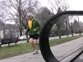 the newton tab and wickedlocal.com/newton interview howard weinstein of newton as he prepares for his 18th consecutive boston marathon. weinstein runs to raise money for the childhood cancer program at massachusetts general hospital where he works.