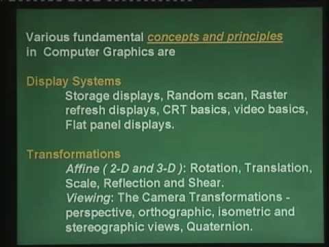 Introduction to computer graphics