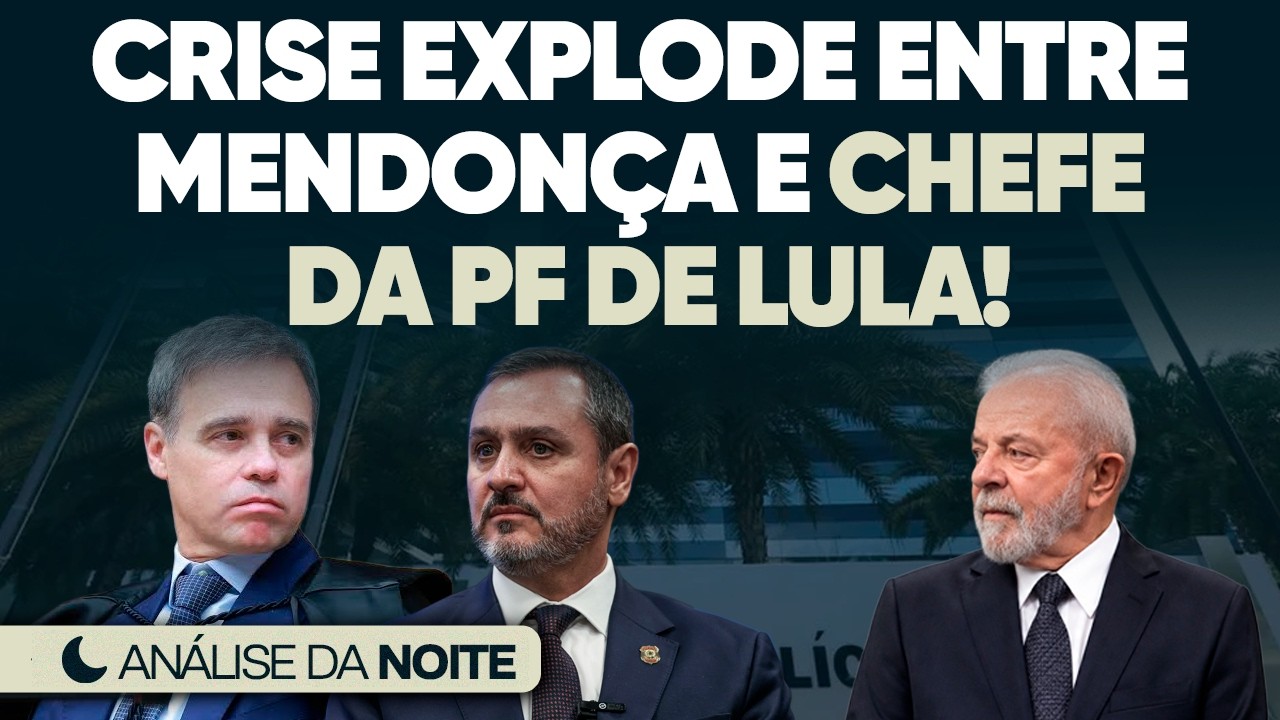 🚨 Mendonça Perde a Paciência Com Chefe da PF de Lula!