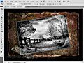 Add grunge scotch tape (sellotape) with Photoshop - Week 51