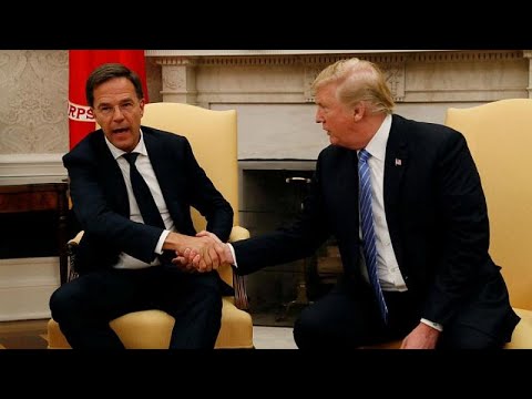 Rutte unterbricht Trump: \