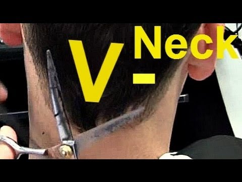 how to get rid of a v shaped hairline