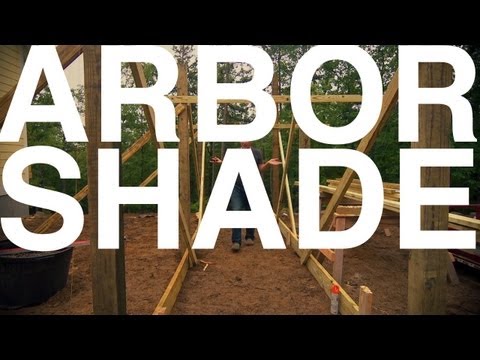 how to provide shade for garden