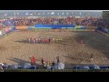 highlights from the fifa beach soccer world cup 2011 qualifier russia v spain in bibione.