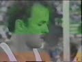 Roald Bradstock in the 1984 Olympics - Final Round