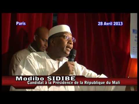 Sidibe - Sur le ton de dérision,Modibo Sidibe réfute toute accusation d'enrichissement illicite et de tentative de fraude électorale(Accusation lancée par le capitain...
