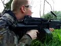 Airsoft Action M249, M14, JG Aug MP5 Scotland 2008