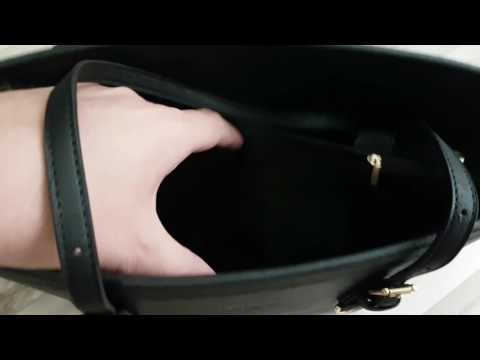 LI&HI Damen Handtasche Schwarz Marken Handtaschen Elegant Taschen Shopper Reissverschluss