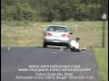 Kid skiing on car falls...from Adrenalin Crew