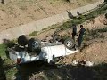 Accidente cerca al puente Favaloro, San Luis II