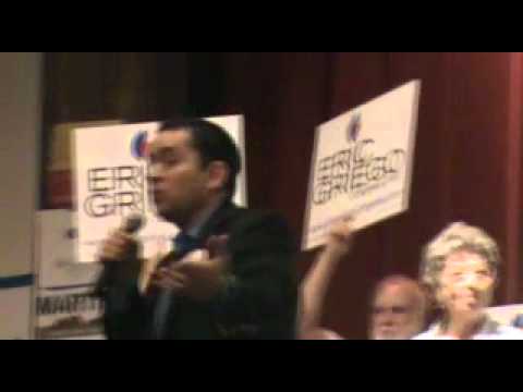 eric griego - Eric Griego speaks to Democrats at Albuquerque County Convention.