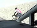 Muslim Nassar climbs the Mont Ventoux during the Ramadan