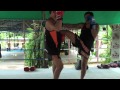 Tiger Muay Thai techniques: Catch kick respond low kick