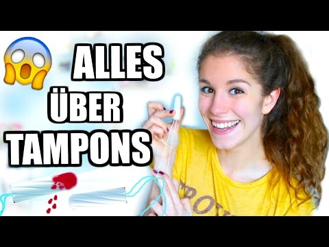 ALLES ÜBER TAMPONS! Jungfernhäutchen, richtig einführen, Schocksyndrom? ♡ BarbieLovesLipsticks