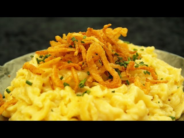 Hausgemachte Käsespätzle