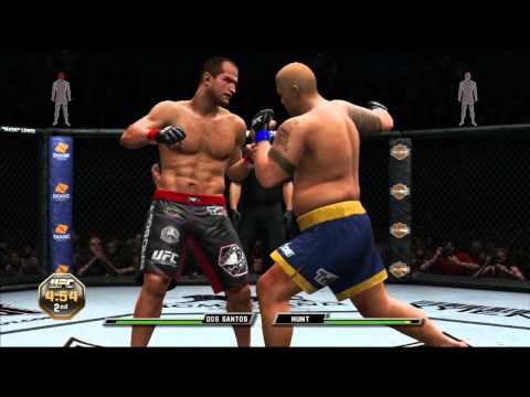 UFC Undisputed 3 gameplay - UFC Rules 3 Rounds Heavyweight.