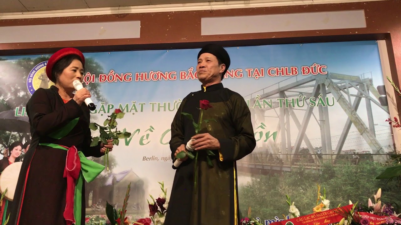 HÁT QUAN HỌ TẠI GIAO LƯU HỘI ĐG BẮC GIANG