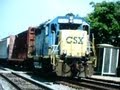 CSX 6160 & 2788 Double-Header through Savage, MD.