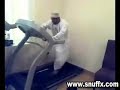 Funny Arab on the Treadmill