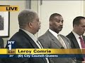 Council Member Comrie Testifies before MTA