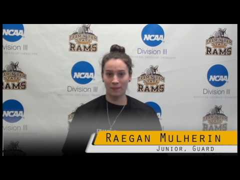Framingham State Athlete of the Week- Raegan Mulherin (Women's Basketball) 2/5/17 thumbnail