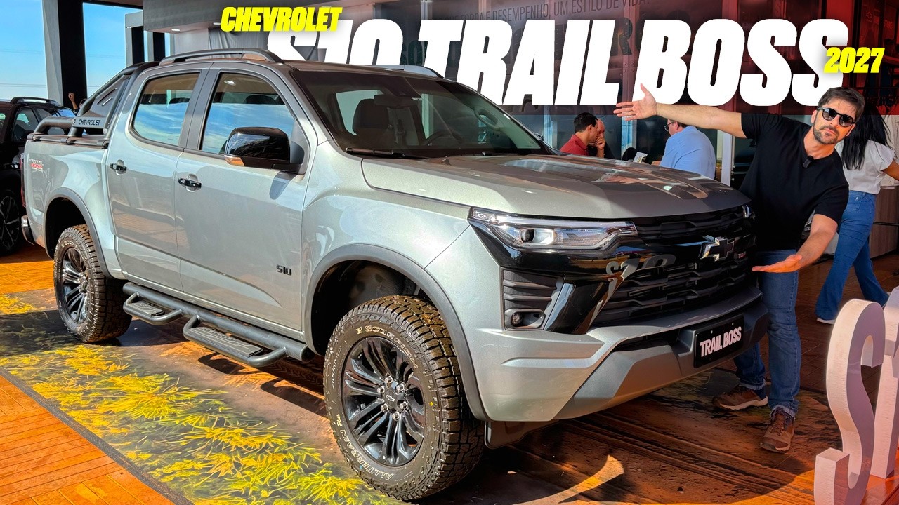 Chevrolet S10 Trail Boss 2027 - A MELHOR NO OFF-ROAD? MUDA O MOTOR TAMBÉM? QUANTO CUSTA? SAIBA TUDO!