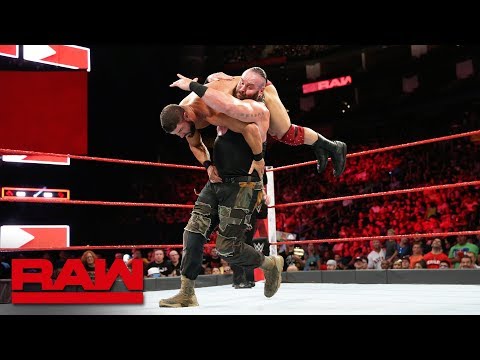 Braun Strowman vs. Bobby Roode: Raw, June 4, 2018