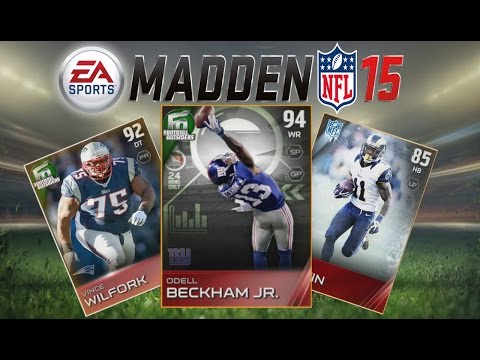 Madden 15 Ultimate Team - New Season, New Lineup! MUT 15 Gameplay